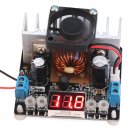 200W NC Power Supply Module/Adapter DC 6~40V to 0~38V 8A Buck Adjustable Voltage Regulator/Constant Volt Driver Module With Voltmeter/Fan