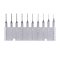 10 PCS/LOT CNC Tools/Drill Bits/Engraving Cutters/CNC Router Bits for PCB/SMT/CNC/mold/plastic/copper/stainless steel etc