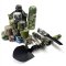 12 PCS/LOT Adhesive tape/Camouflage tape/Outdoor supplies/Multi-color Adhesive Waterproof tape for Rifle/Hunting/Shooting/Cycling etc