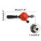 DIY Tools/Hand Drill/Double Pinion Fully Cast Steel Hand Tools with Chuck Key for Wood/Bamboo/Brass/Plastic/Soft Steel Sheet etc