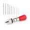 Portable Tool/Spiral Hand Push Drill/Drill Tool for Model Resin Jewelry Walnut Amber Beeswax Nut Beads Ivory Plastic PVC etc