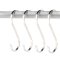 20 PCS/LOT Hanger Hook/Stainless Steel Hook/Kitchen Accessories/Storage Rack Tool for hang Clothes/pan/spoons/bags/utensils etc