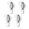 4 PCS/LOT Wall Hook/Strong Transparent Sucker Hanger/Sucker Hook for use in foyers/Kitchen/Bathroom/garage/entryway etc