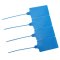 24 PCS/LOT Large Size Plastic Tags Blue Ribbon 57x100mm Double-locked Nylon Labeling Tags Luggage Tags for logistic tag/warehouse sign etc