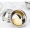 4 PCS/LOT Stainless Steel Bowls/Double Walled Insulated Mixing Bowls Metal Snack Bowl Nesting Bowl Rice Cereal Serving Bowls