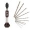 Aluminum Alloy Tools/Spiral Hand Push Drill/DIY Tools for Model Resin Jewelry Walnut Amber Beeswax Nut Beads Plastic etc
