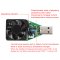 USB mini discharge load resistor DC 3.7V~13V 0.15A~3.00A 15W Adjustable Constant Current Electronic Load USB Doctor