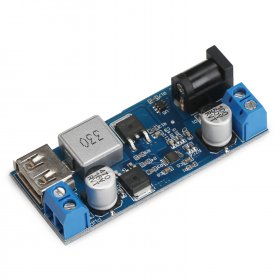 Power Supply Module DC 9V~36V to 5.2V 5A Double Output Buck Converter/USB Charger/Voltage Regulator/Adapter/Driver Module