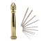 Rotating Aluminium Alloy Pin Vise Hand Drill Set with Twist Drill Bits Set for Model Wood Jewelry Vajra Plastic etc