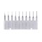 10 PCS/LOT CNC Engraving Bits/Carbide Tool/Milling Tools/Drill Bit for PCB/SMT/CNC/mold/plastic/copper/stainless steel etc