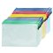 15 PCS/LOT Zipper Bag/Stationery Bag/Plastic Folder/Waterproof Folder/File Bag for Storing paper/cosmetics/cash/office supplies etc