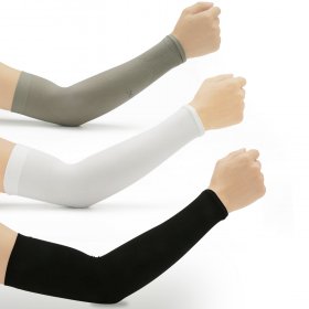 3 Pair Sun Protection Sleeves/Arm Sleeve/Sleeve Cover for outdoor activity/limbing/riding/Play Golf/Running/Cycling etc