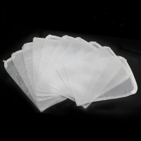 10 PCS/LOT Net Bag/White Nylon Mesh Bag/Filter Bag for pack Pellet Carbon/ Bio Balls/Ceramic Rings/Ammonia Remover/gravel etc