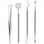 Dental tools/Stainless Steel tools/Teeth Clean care kit for remove dental plaque, calculus, stains and discoloration etc