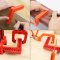 4 PCS/LOT Right Angle Ruler/Plastic Tool/Plastic Square Ruler/Hand Tools for Assembling Frames/Cabinets and Any Box etc