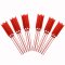 24 PCS/LOT Red Plastic Tags/Sign Cable Tie/ Plastic Cable Tie/ Tag Tied /Mark Tie/57× 100mm Identification Tags with Tagging Fastener