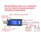 USB Adapter DC 5V to 3.3V 9V 12V 24V buck boost Converter/Power Supply Module + Digital Meter/Multifunction Display Tester