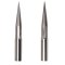 CNC Tools/2 Flutes Engraving Bit/End Mill/Drill Bit/Router Bit for stainless steel/aluminum/wood panels/plastic/Brass/MDF etc
