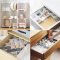 6 PCS/LOT Organizer Box/Divide Box/Honeycomb Plastic Storage Case/Gadget for earring/ring/socks/underwear/handkerchief/ties etc