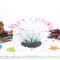 3 PCS/LOT fish Aquarium Ornaments/Simulation Sea Anemone/fluorescent Decoration Supplies/Pet Supplies for Aquarium/fish tank etc