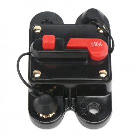 Protection Switch DC 24V/150A Circuit Breaker/Fuse Holder/Reset Switch Agu for car/boat audio/video system overload protection