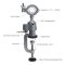 Universal Bench Vise Swivel Tabletop Clamp Vice Mini Electric Drill Stand Make the Grinder Flat 360 Rotating for Woodworking