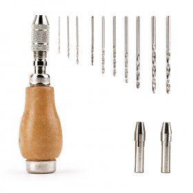 Woodwork Tools/Repair Tool/DIY Hand Drill/Hand Tools for Model Resin Jewelry Walnut Amber Beeswax Nut Beads Ivory Plastic etc