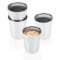 4 PCS/LOT 260 ml Metal Cups/Double Wall Stainless Steel Cups for wine/cocktails/shakes/floats/coffee/hot chocolate/tea etc