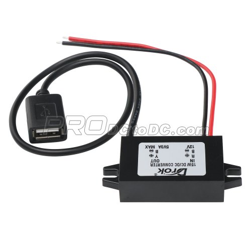 Convertisseur 12v continu vers USB 5V 10W