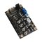 LM7805 DC-DC Multiple Output Linear Power Supply DC 6 ~ 9V to 1.2V/1.8V/2.5V/3.3V/5V 5-Way Buck Voltage Regulator Module with 5V USB Output