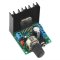Audio Amplifier DC6~18V Power Amplifier 12V 2A 15W+15W Amplifier Board/Digital Amplifier/Finished Board for DIY 4~8 ohms Speaker