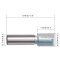 Milling Cutters/Double Flutes Straight Router Bit/Woodworking Tools/Trimming Router Bit for plastics/carbon fiber/MDF/wood etc