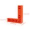 4 PCS/LOT Right Angle Ruler/Plastic Tool/Plastic Square Ruler/Hand Tools for Assembling Frames/Cabinets and Any Box etc
