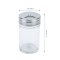 6 PCS/LOT Storage jars/Glass bottle/Spice Bottles/Glass Container for salt/sugar/pepper/condiment/Grains/tea/coffee bean etc