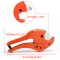 Ratcheting Pipe Cutter/Tube Cutter/Professional Tools for PE PVC PPR Aluminum Plastic Pipe Water Tube Tubing Hose etc