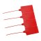 24 PCS/LOT Red Plastic Tags/Sign Cable Tie/ Plastic Cable Tie/ Tag Tied /Mark Tie/57× 100mm Identification Tags with Tagging Fastener