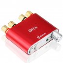 2 channel Digital Amplifier 50W × 2 Bluetooth 4.0 Amplifier 100W Amplifier Mini HiFi DIY Stereo Audio Receiver + US Plug Power Supply + Signal Cable