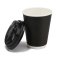 100 PCS/LOT Paper Cups/Eco-friendly Paper Cups/Travel Mug/Disposable Cups With Lids for Coffee/Tea/milk/Chocolate/Cold Drinks etc