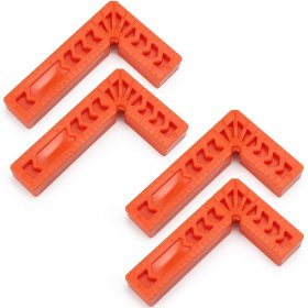 4 PCS/LOT Plastic Tool/90 Degree Positioning Squares/Wood Tools/Hand Tools for Assembling Frames/Cabinets and Any Box etc