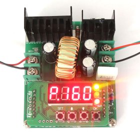 Digital DC-DC Buck Converter 5V/12V Step Down Regulator 8A CC CV Red LED Drive