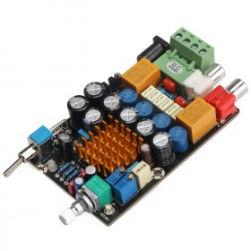 Audio Stereo Amplifier TA2021 DC 11-14.5V 50W Dual-Channels AMP Circuit Finished Board DIY HIFI Tone Adjustment Amplifier Board