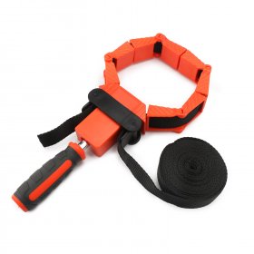 DIY Tools Multifunction Tool Nylon Binding Belt Clamp Polygons Angle Clip With 4M Long Belt Non Skip TPR Handle Woodworking Tool