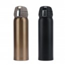 2 PCS/LOT Travel Mug/Vacuum Mug/Stainless Steel Mug for automobile cup holders/self-driving travel/climbing/hiking/camp and so on