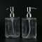 2 PCS/LOT Liquid Soap Dispenser Bottle/Refillable Bottle/Container/Glass Bottle for Kitchen Sink/Bathroom Vanity Counter Tops etc