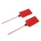 24 PCS/LOT Red Plastic Tags/Sign Cable Tie/ Plastic Cable Tie/ Tag Tied /Mark Tie/57× 100mm Identification Tags with Tagging Fastener