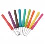 Crochet Hook/Knitting kit/TPR Soft Handle Aluminum Hook Crochet Hooks Knitting Needles for Home Sewing Handmade Tools