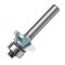 Radius Milling Cutter/CNC Tools/Arc Router Bit/Anti-kickback Design Round Over Edging Router Bit with Bearing 2 flute Endmill