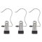 25 PCS/LOT Hanger Laundry Hooks/Stainless Steel Clips/Metal Clips/Metal Tools for pin the boots/clothes/hats/handbags/towels etc