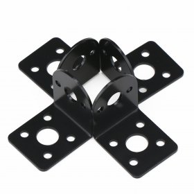 4 PCS/LOT DC Motor Bracket 25mm Motor Gearbox Bracket High-hardness Metal Gear Motor Fixed Seat/Mounting Fram Seat