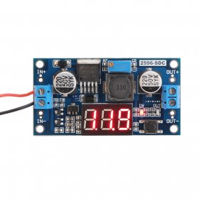 DC Buck Step down Converter LM2596 Voltage Regulator LED Voltmeter 36V to 24V 12V 5V 3.3V